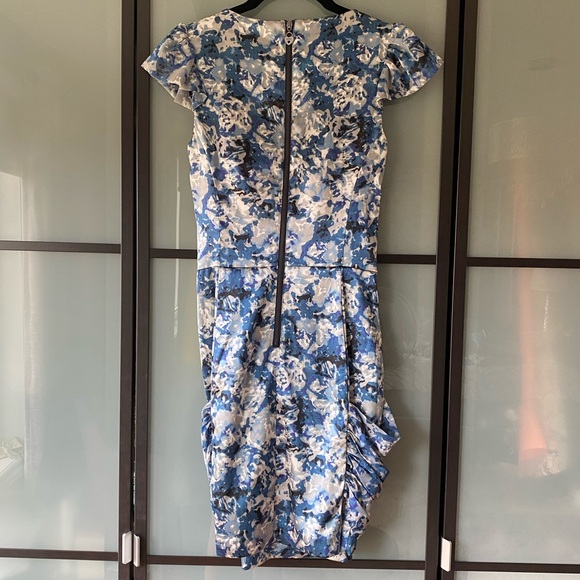 GUESS Los Angeles v-neck drape dress - Picture 4 of 14